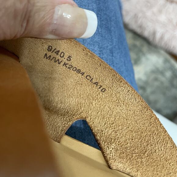 Kork Ease LANA Crisscross Slide Sandal Women’s 9 Brown Platform Wedge Boho - Picture 11 of 15